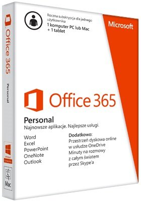 Microsoft Office 365 Personal - 1 year / 1 unit - Finnish