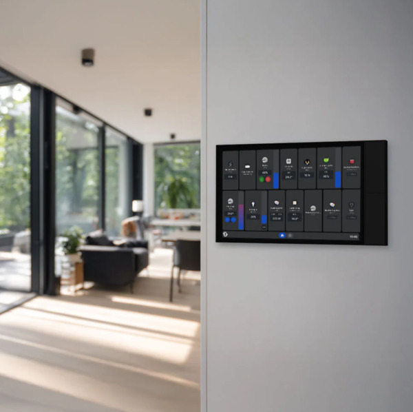 Shelly Wall Display XL - 10.1" touchscreen control panel for controlling Shelly devices and Home Assistant integration, Black