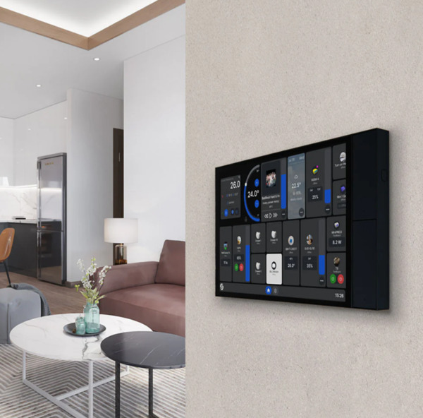 Shelly Wall Display XL - 10.1" touchscreen control panel for controlling Shelly devices and Home Assistant integration, Black