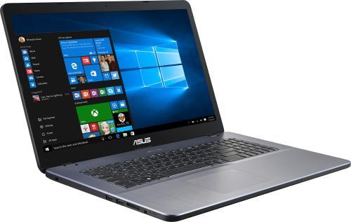 Asus 17.3&quot; VivoBook 17 X705MA, 8 GB / 256 GB SSD, Win 10 - b&auml;rbar dator, Gr&aring;