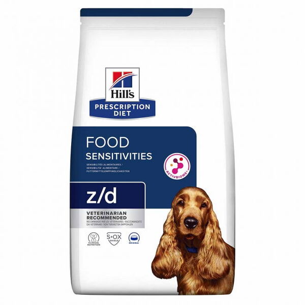 Hill's Prescription Diet z/d Food Sensitivities, Dry food for dogs, Adult, 10kg