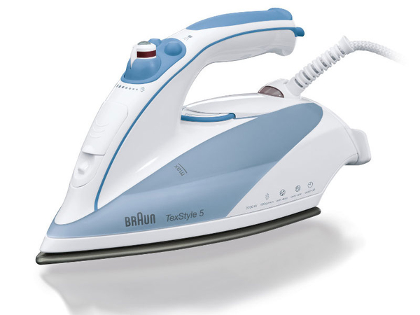 Braun TS525A - steam iron, Blue,White