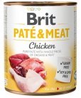 Brit Pat&eacute; & Meat with Chicken, V&aring;tfoder f&ouml;r hund, Adult, Spannm&aring;lsfritt, 800 g