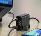 Satechi ChargeView 140W - Desktop USB-C charger, Space Black