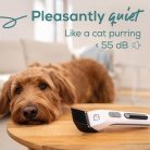 Beurer PP110 Fluffy Pet Clipper, White/Blue