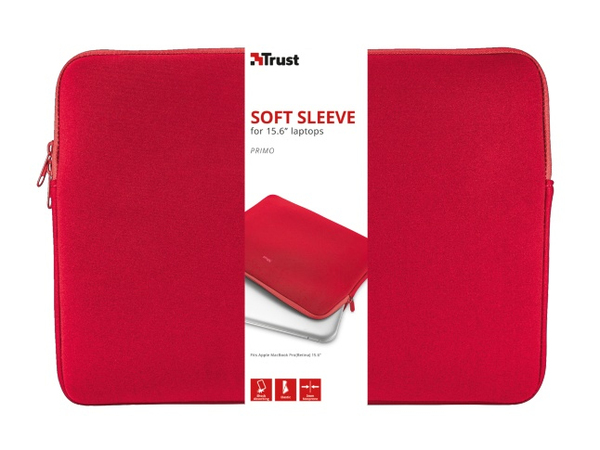 Trust Primo Soft Sleeve For 15.6&quot; Laptops - R&ouml;d