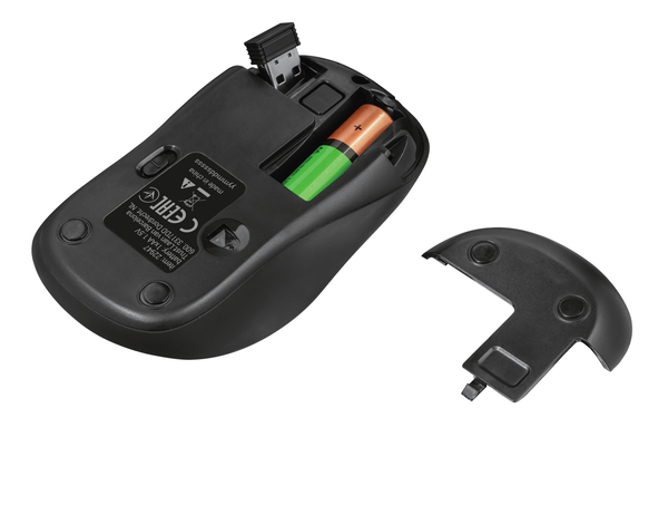 Trust Yvi Plus - wireless mouse, Black