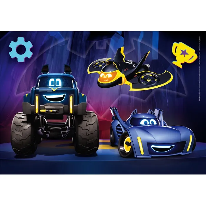 2x60 pcs Puzzles Kids Batwheels