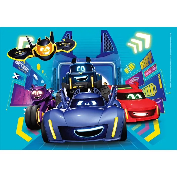 2x60 pcs Puzzles Kids Batwheels