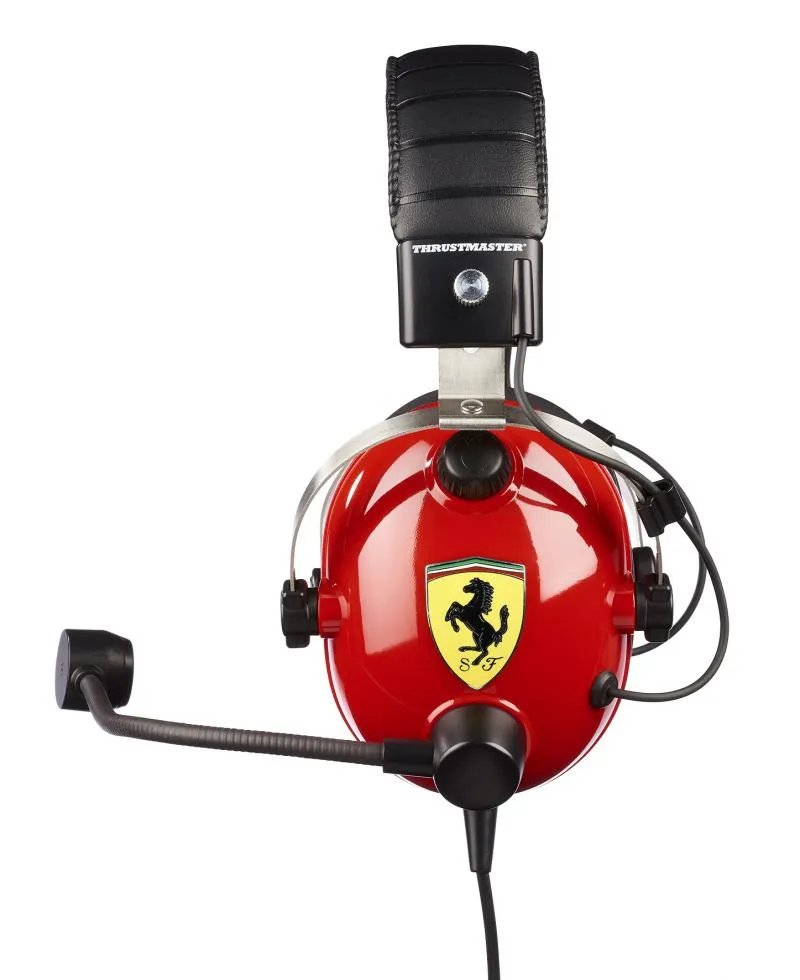 Thrustmaster T.Racing Scuderia Ferrari Edition-DTS - gaming headset, red