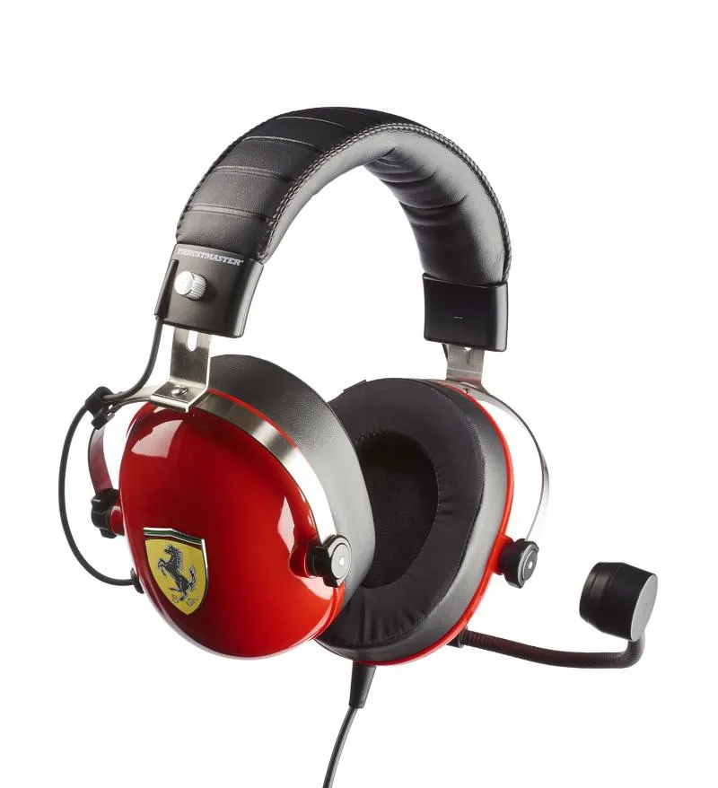 Thrustmaster T.Racing Scuderia Ferrari Edition-DTS - gaming headset, red