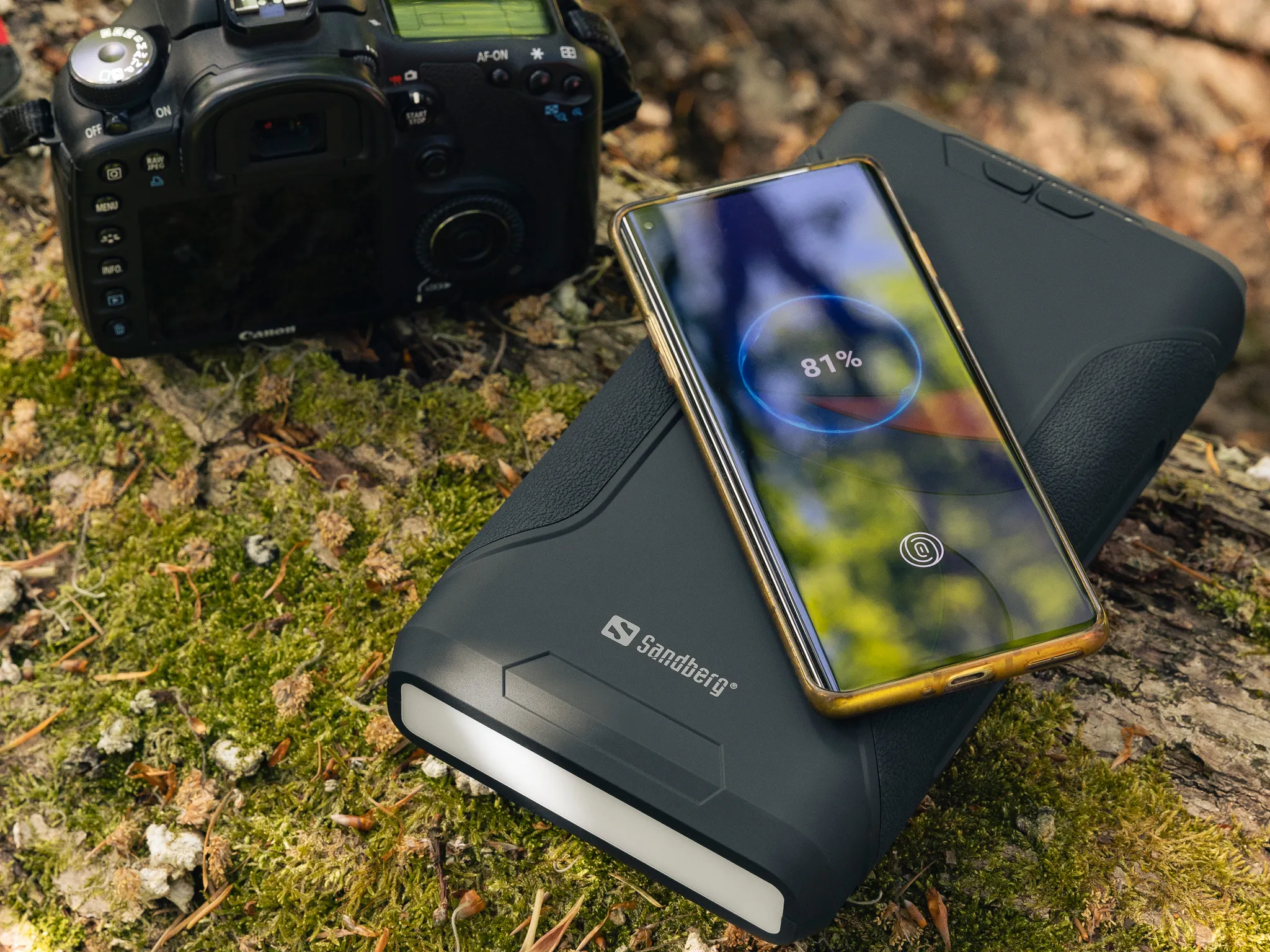 Sandberg Survivor 7-in-1 - powerbank, 72000 mAh, Black