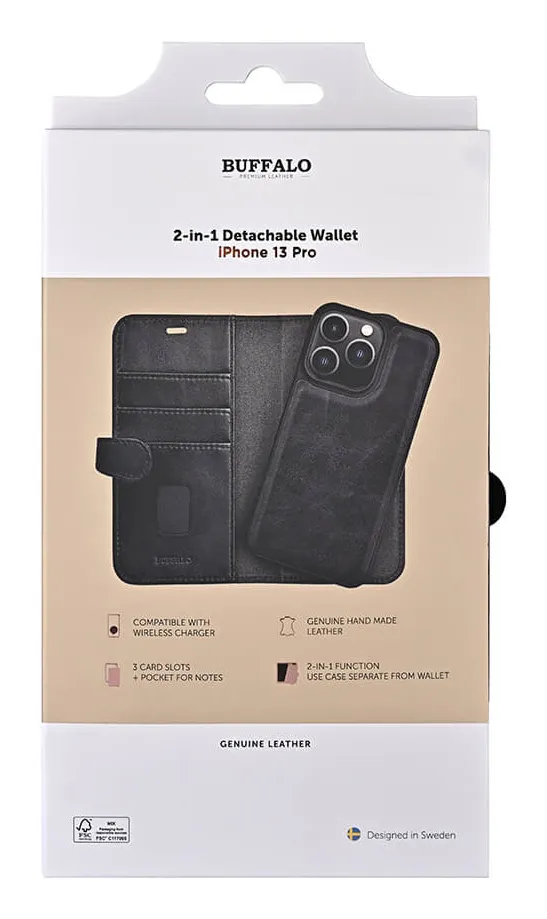 BUFFALO Mobilfodral Svart