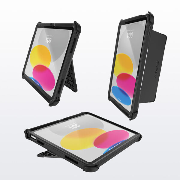 Otterbox Defender iPad 10th gen black - (ei palautusoikeutta)