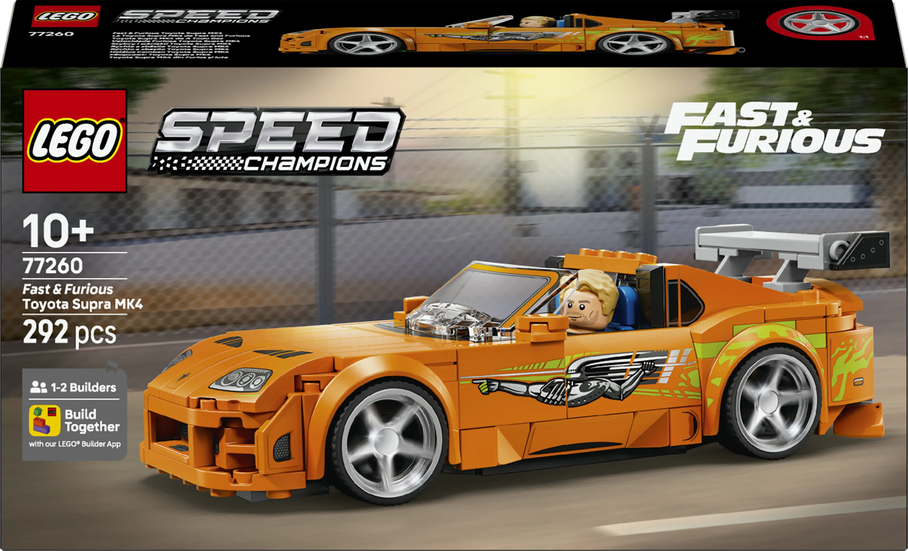 LEGO Speed Champions The Fast and The Furious Toyota Supra MK4 77260