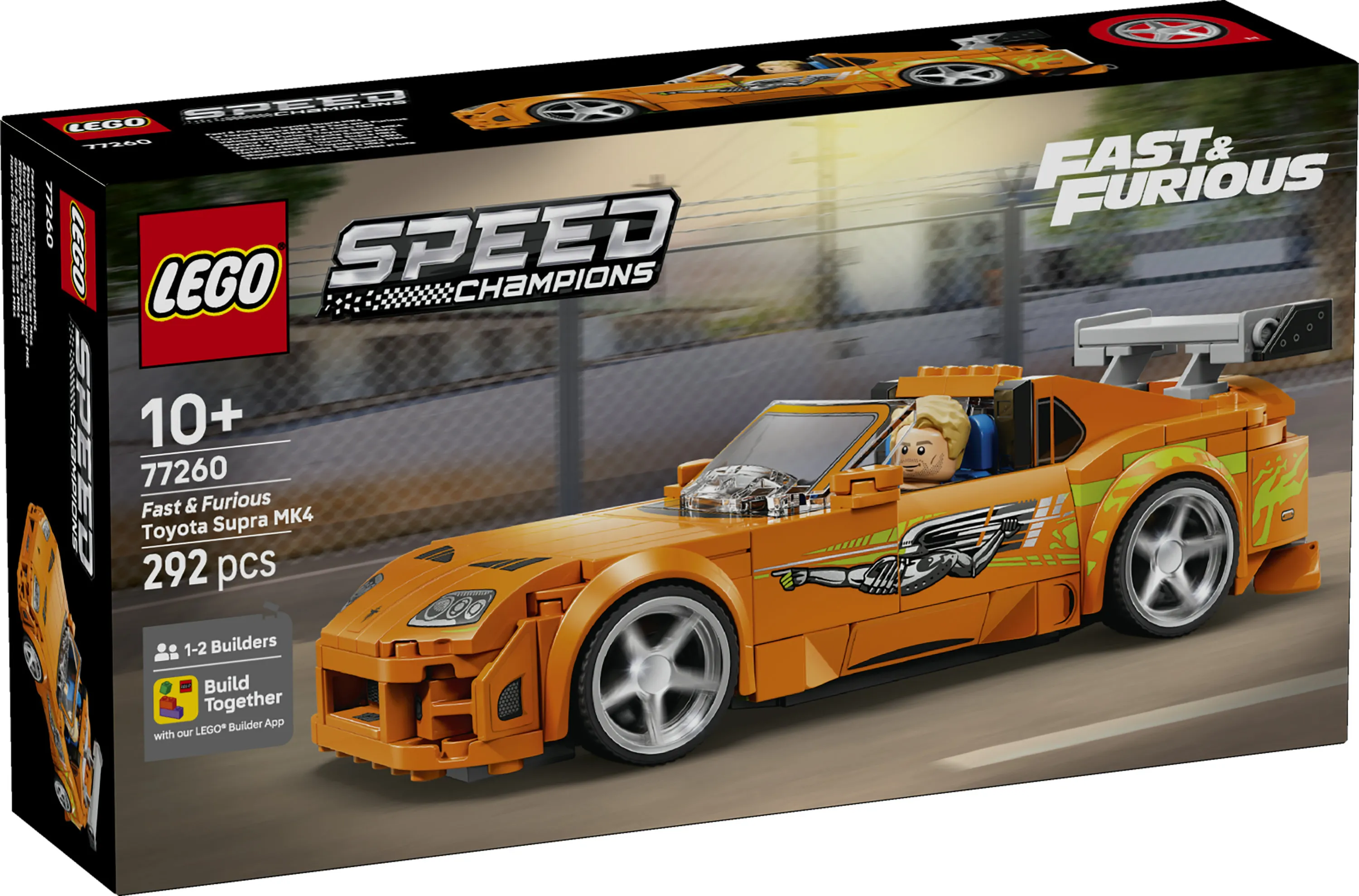 LEGO Speed Champions The Fast and The Furious Toyota Supra MK4 77260