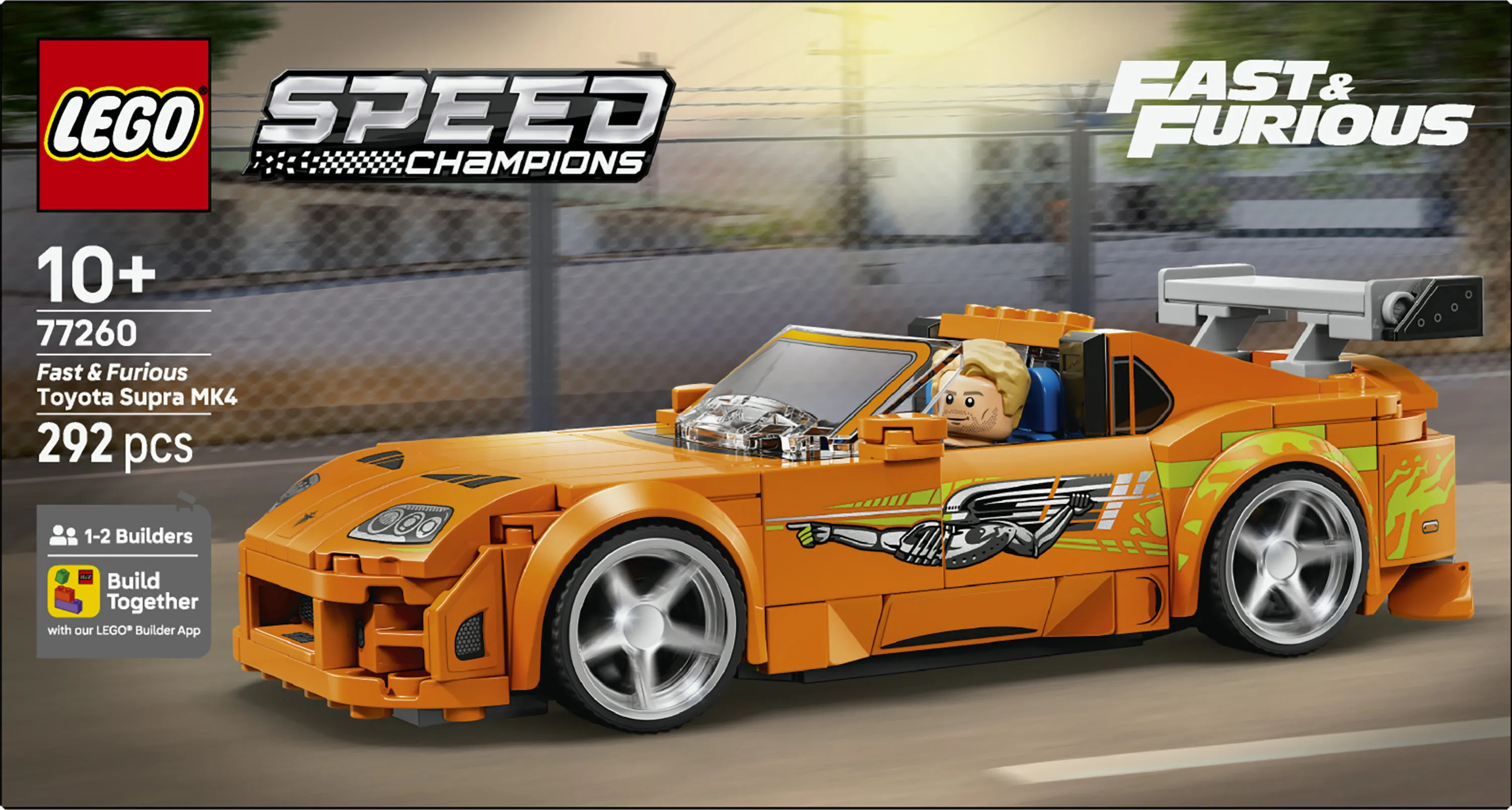 LEGO Speed Champions The Fast and The Furious Toyota Supra MK4 77260