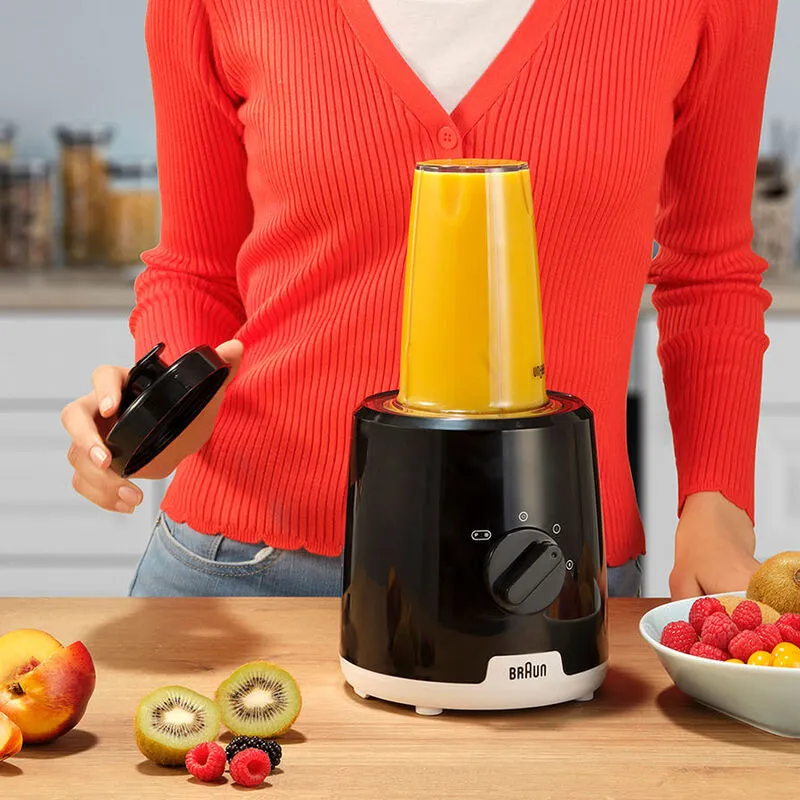 Braun PowerBlend 1 JB1051 600 W 1,25 l blender, svart