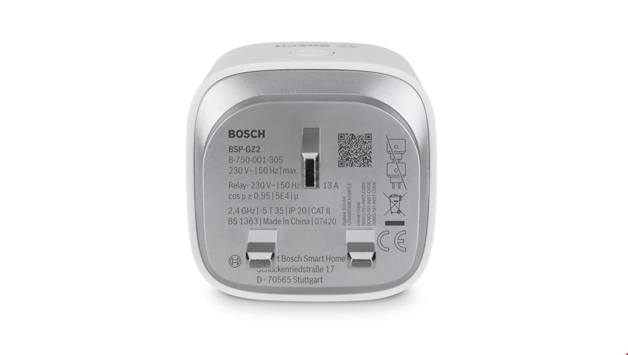Bosch Smart Home BSP-FZ2 - smart uttag, ZigBee