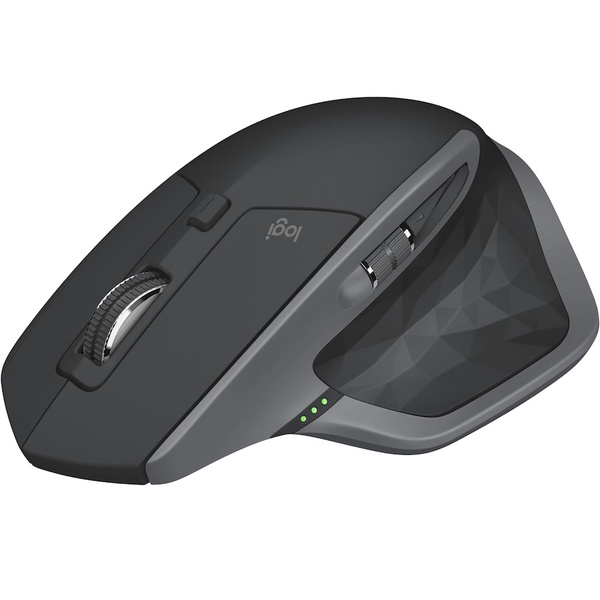 Logitech MX Master 2S -langaton ergonominen hiiri, musta