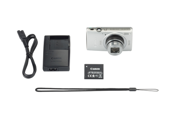 Canon IXUS 265 HS - 16 MP - 12 x optical zoom - Wi-Fi - Silver