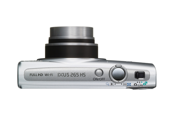 Canon IXUS 265 HS - 16 MP - 12 x optical zoom - Wi-Fi - Silver