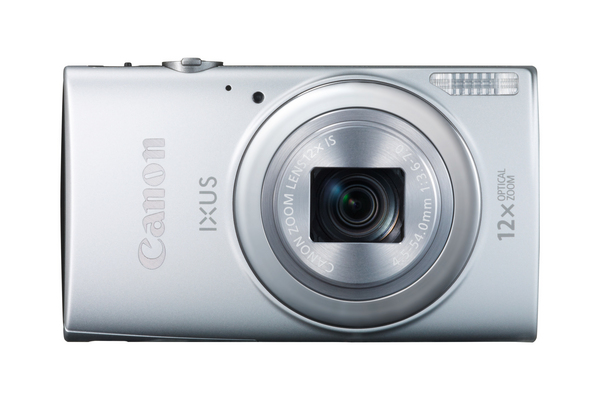 Canon IXUS 265 HS - 16 MP - 12 x optical zoom - Wi-Fi - Silver