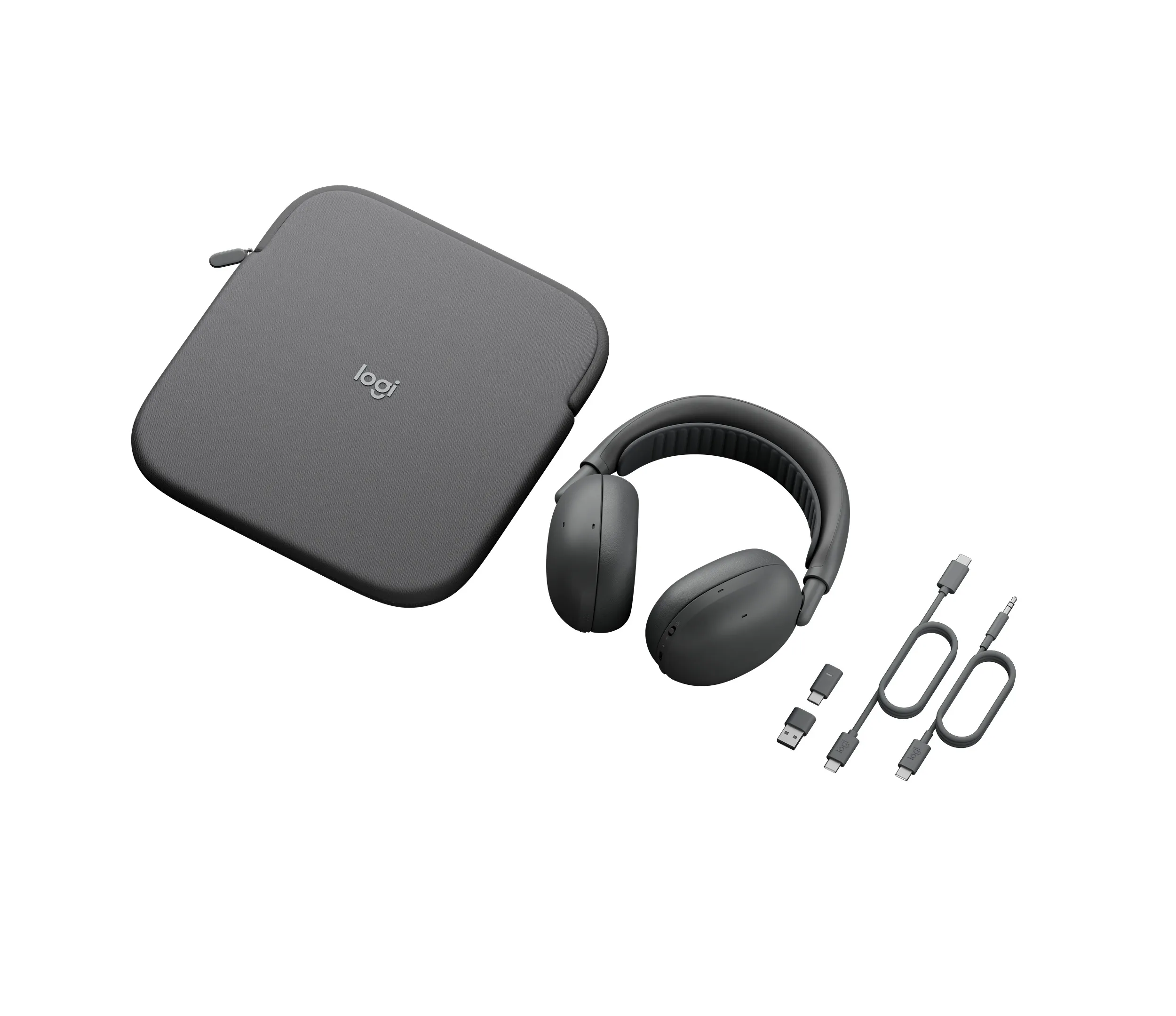 Logitech Zone Vibe Pro for Business Wireless Headset, Graphite