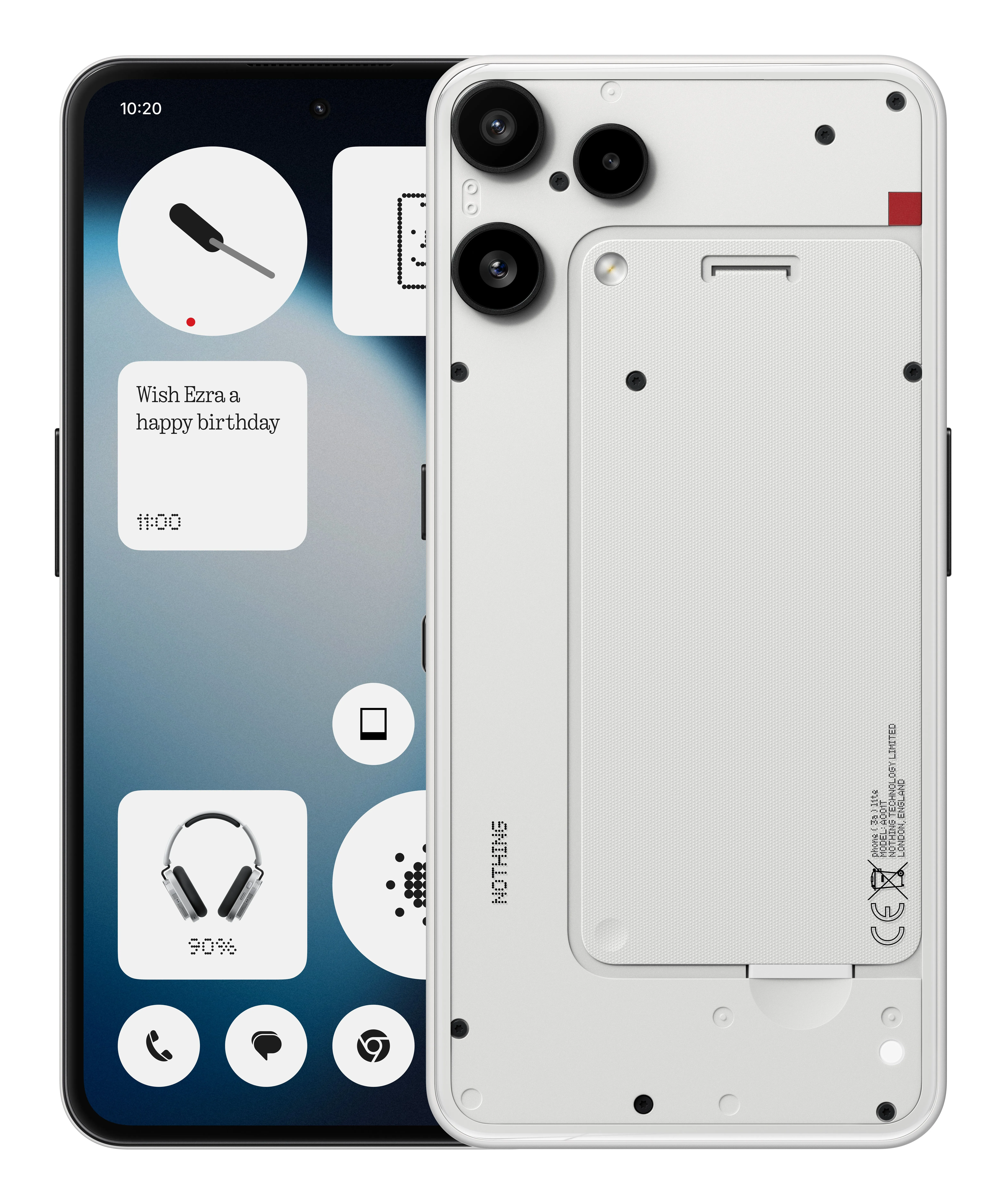 Nothing Phone (3a) Lite 8/128GB, White