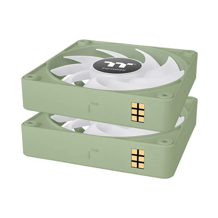 Thermaltake CT120 EX ARGB Sync PC 120mm 2000RPM Cooling Fan MagForce 2.0 3-Pack Matcha Green