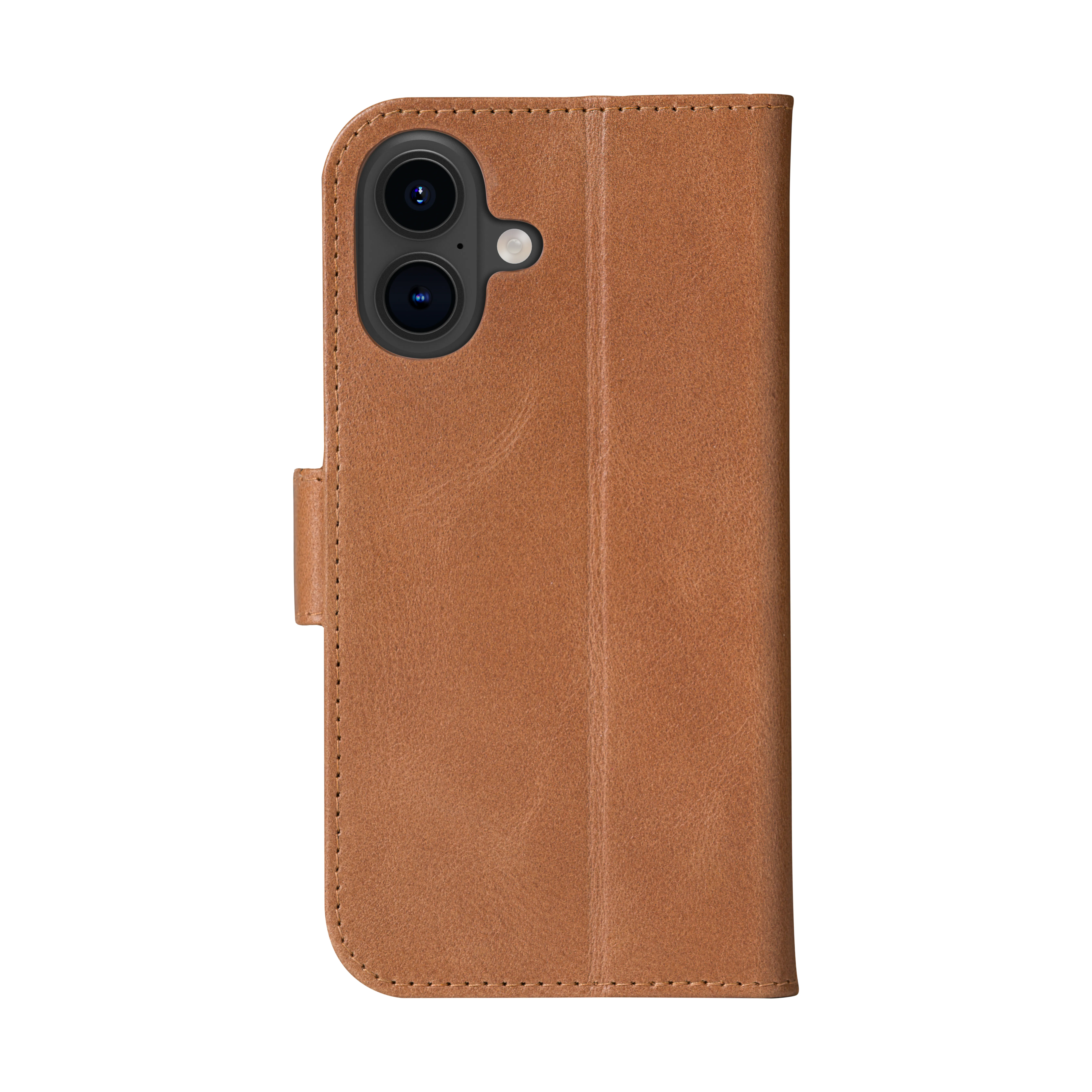 Dbramante1928 Copenhagen 3, iPhone 16 - Folio Case, Tan