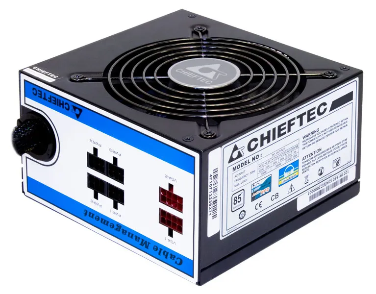 Chieftec A-80 Series CTG-650C 650W -virtal&auml;hde, 80 Plus
