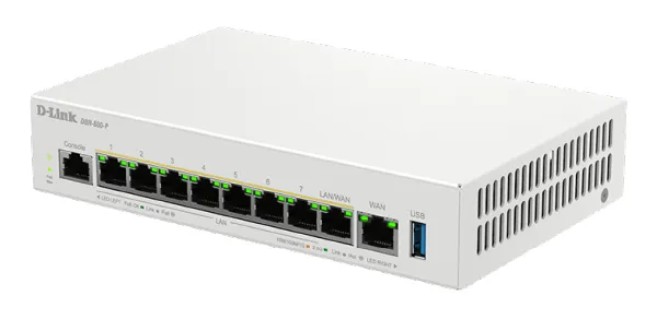 D-Link DBR-600-P/E PoE - Yritysreititin, Valkoinen