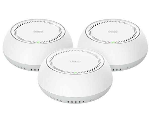TP-Link Deco BE65-PoE (3-pack) - Whole home mesh Wi-Fi system, White