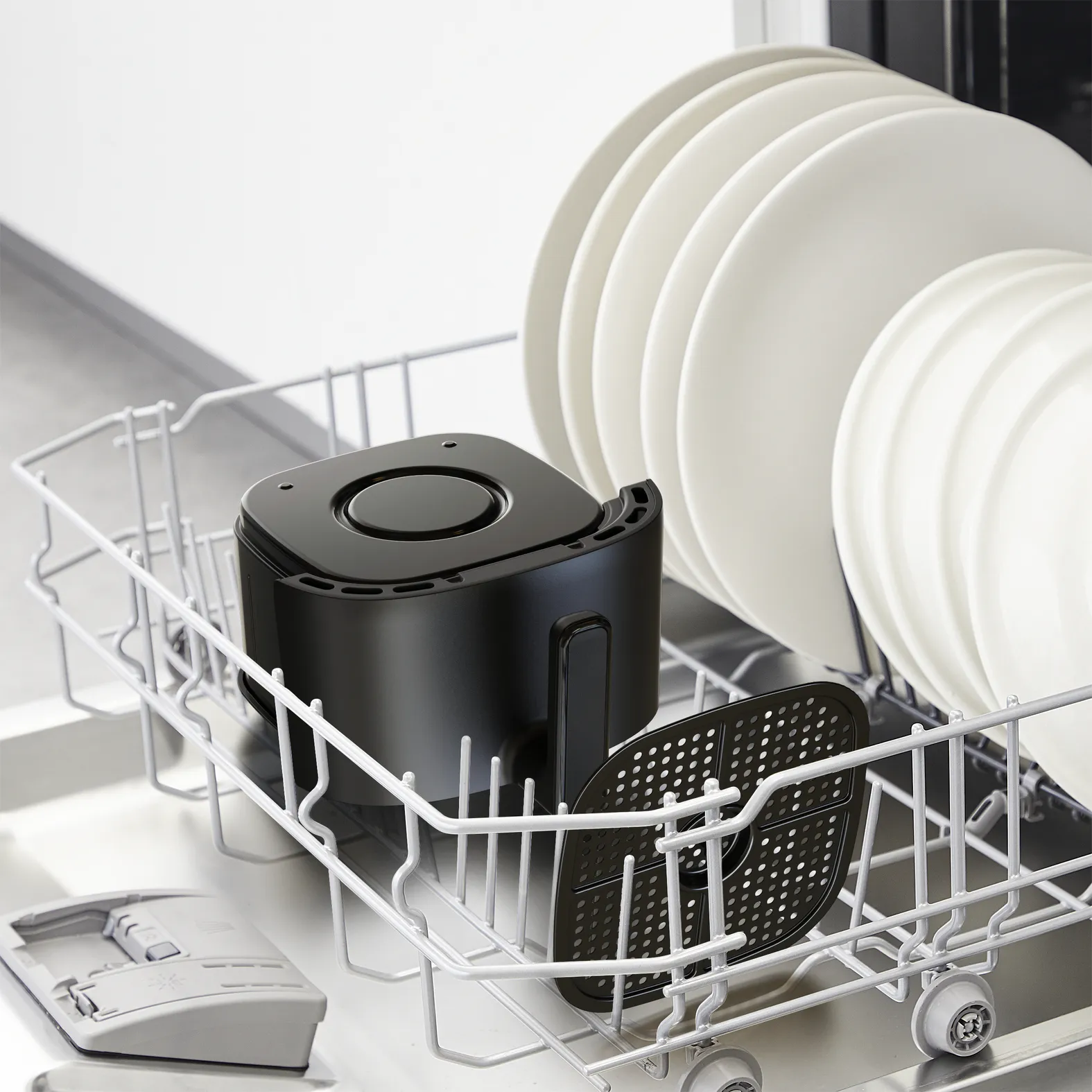 Tefal Easy Fry Compact EY1458, 3L, 1330W, air fryer, Black