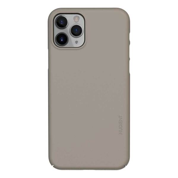 Nudient Thin Precise Case V3, iPhone 11 Pro. Clay Beige