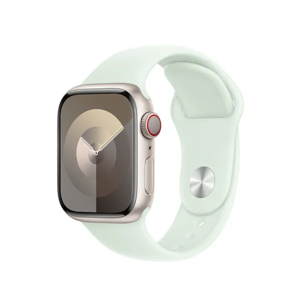 Apple Watch 41 mm - Sportband, Ljus mint M/L