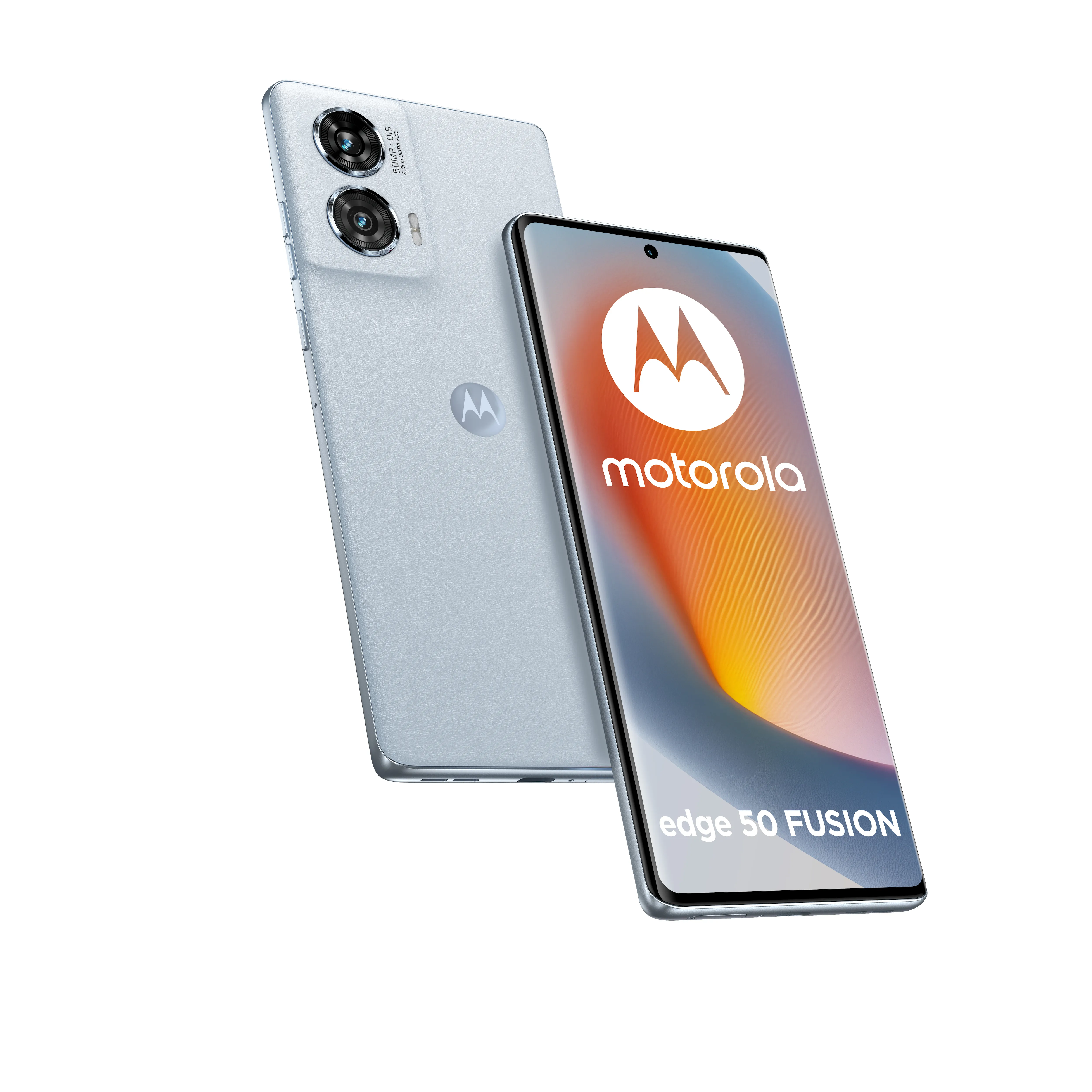 Motorola Edge 50 Fusion 256/12 Gt -Android-puhelin, Vaaleansininen