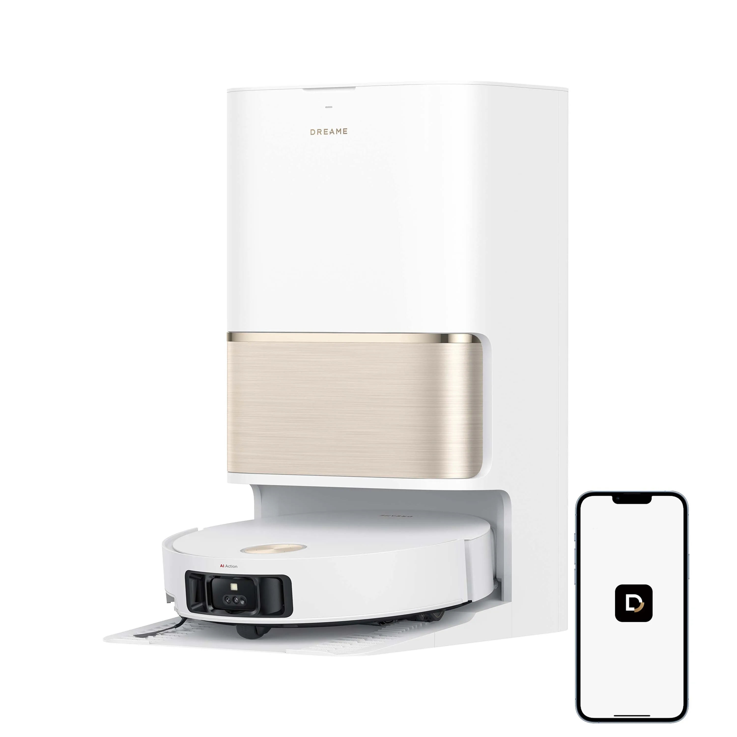 L50 Pro Ultra White Robot Vaccum Cleaner