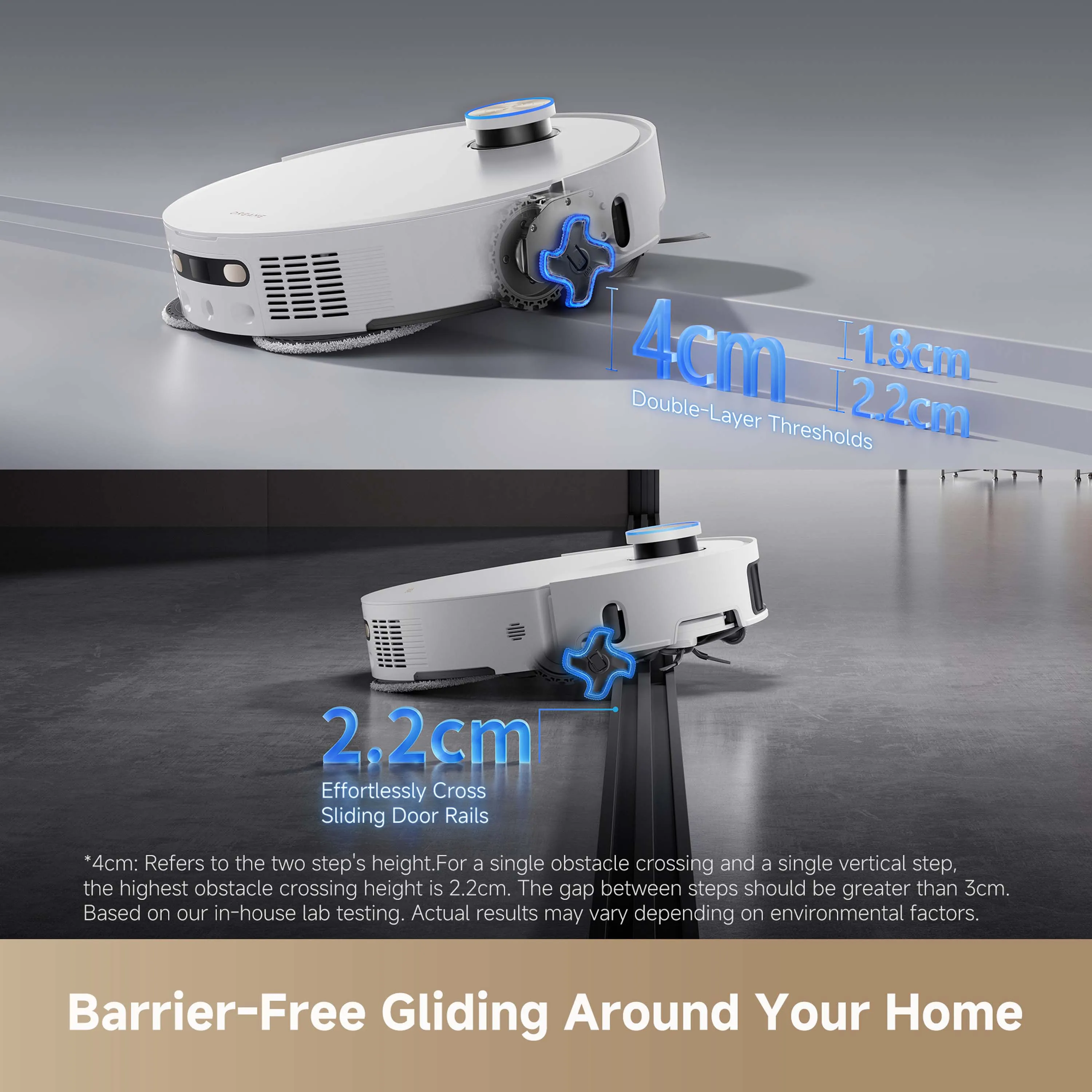 L50 Pro Ultra White Robot Vaccum Cleaner