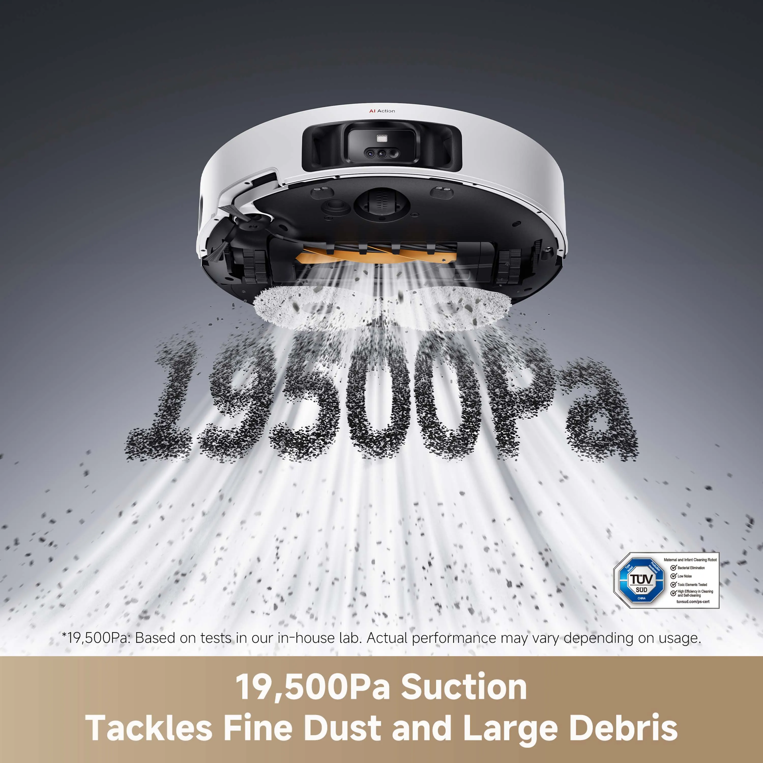 L50 Pro Ultra White Robot Vaccum Cleaner