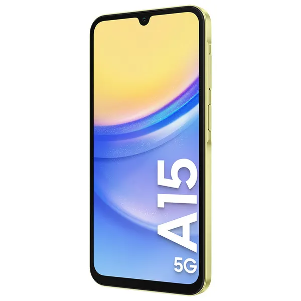 Samsung Galaxy A15 5G 128 Gt -Android-puhelin, Keltainen