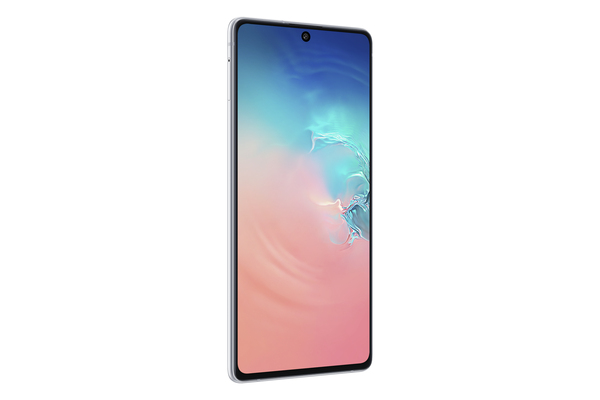 Samsung Galaxy S10 Lite 128 Gt/8 Gt -Android-puhelin, Valkoinen