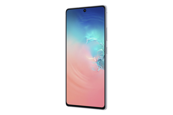 Samsung Galaxy S10 Lite 128 Gt/8 Gt -Android-puhelin, Valkoinen