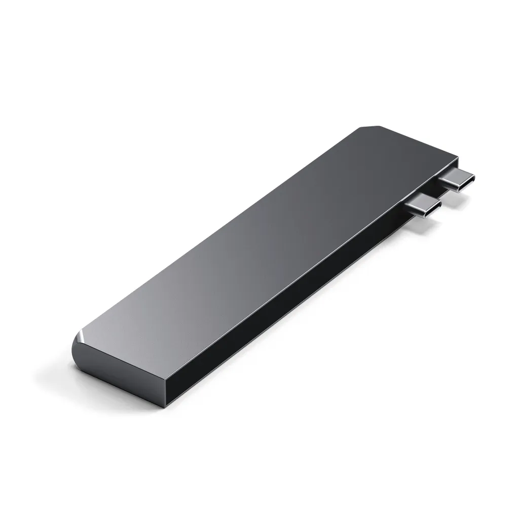 Satechi USB-C Pro Hub Slim - adapter, Space Grey