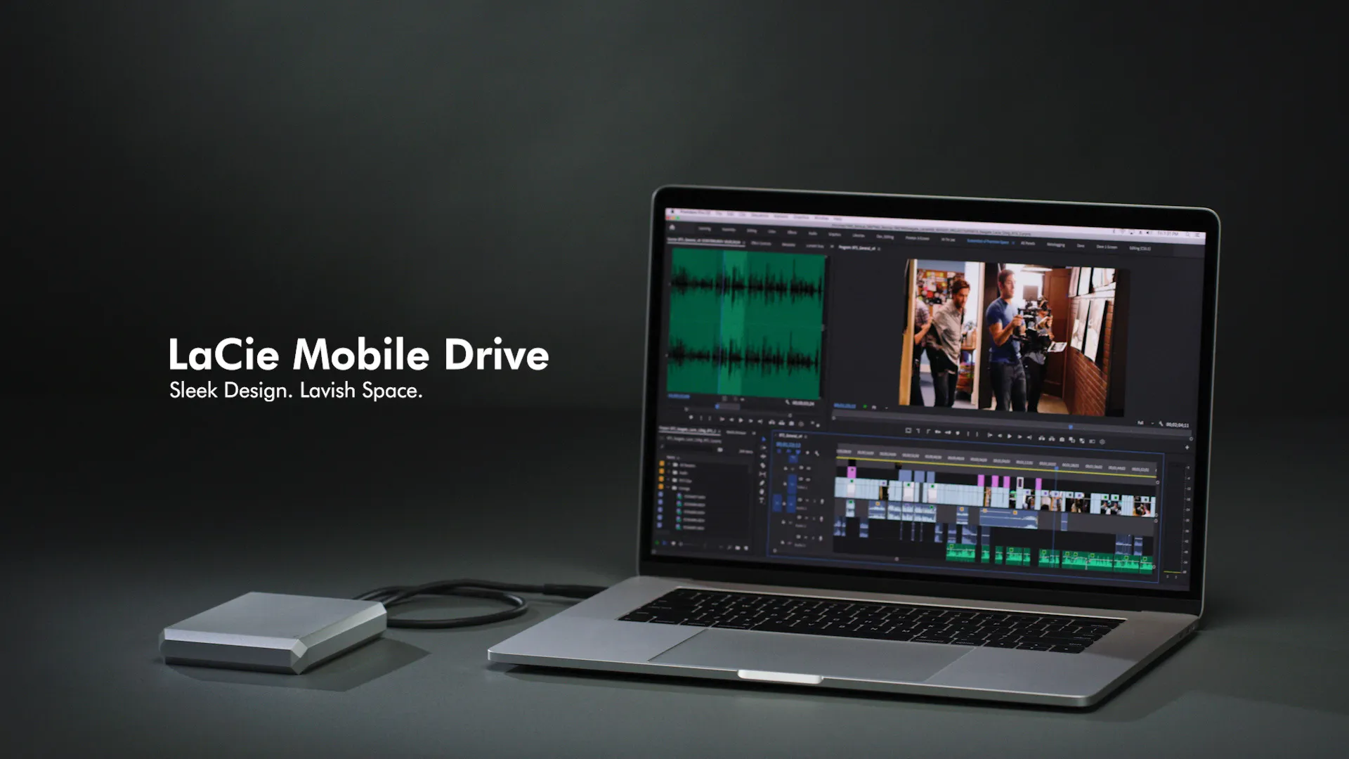 Lacie Mobile Drive 1TB - External HDD, Silver