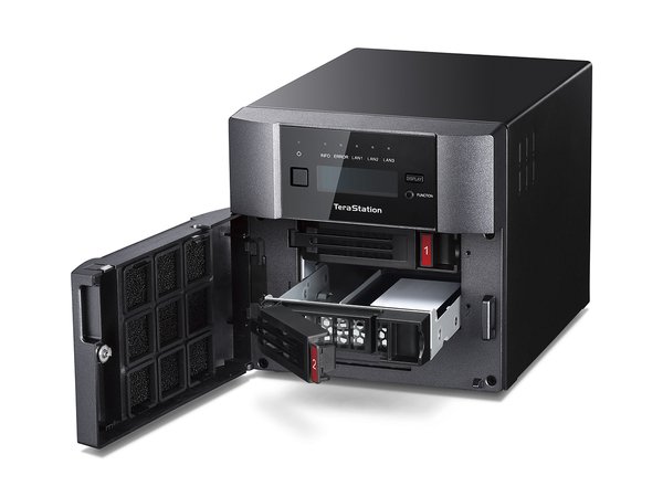 BUFFALO TeraStation 5210DF NAS SSD 512GB 2x256GB 2x1GbE, 1x10Gb RAID 0/1
