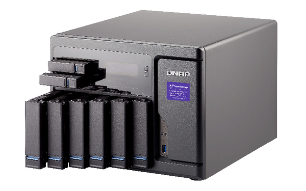 Qnap TVS-882-I3-8G, 10x kiintolevypaikkaa -verkkolevypalvelin