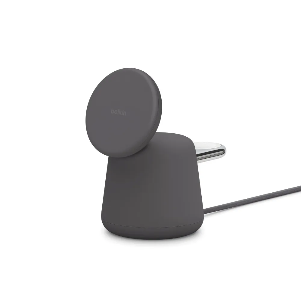 BOOST CHARGE PRO 2in1 MagSafe 15W Charging Stand, Charcoal