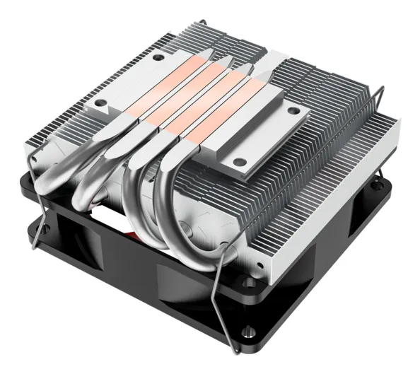 Xilence A404T Performance C, 92 mm CPU-kylare, svart, r&ouml;d